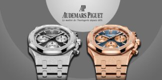 Audemars Piguet Royal Oak Frosted Gold Selfwinding Chronograph