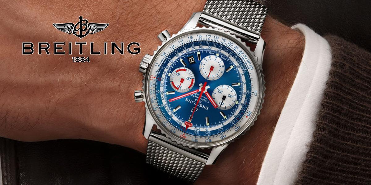 Breitling Navitimer B01 Chronograph 43 American Airlines ผลิตจำกัดเพื่อคนรักสายการบิน Breitling Navitimer B01 Chronograph 43 American Airlines