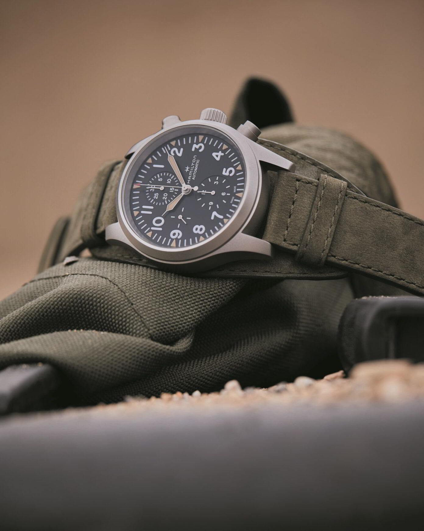 Hamilton Khaki Automatic Chronograph ผสานมรดกแห่งความคลาสสิกเข้ากับฟังก ...