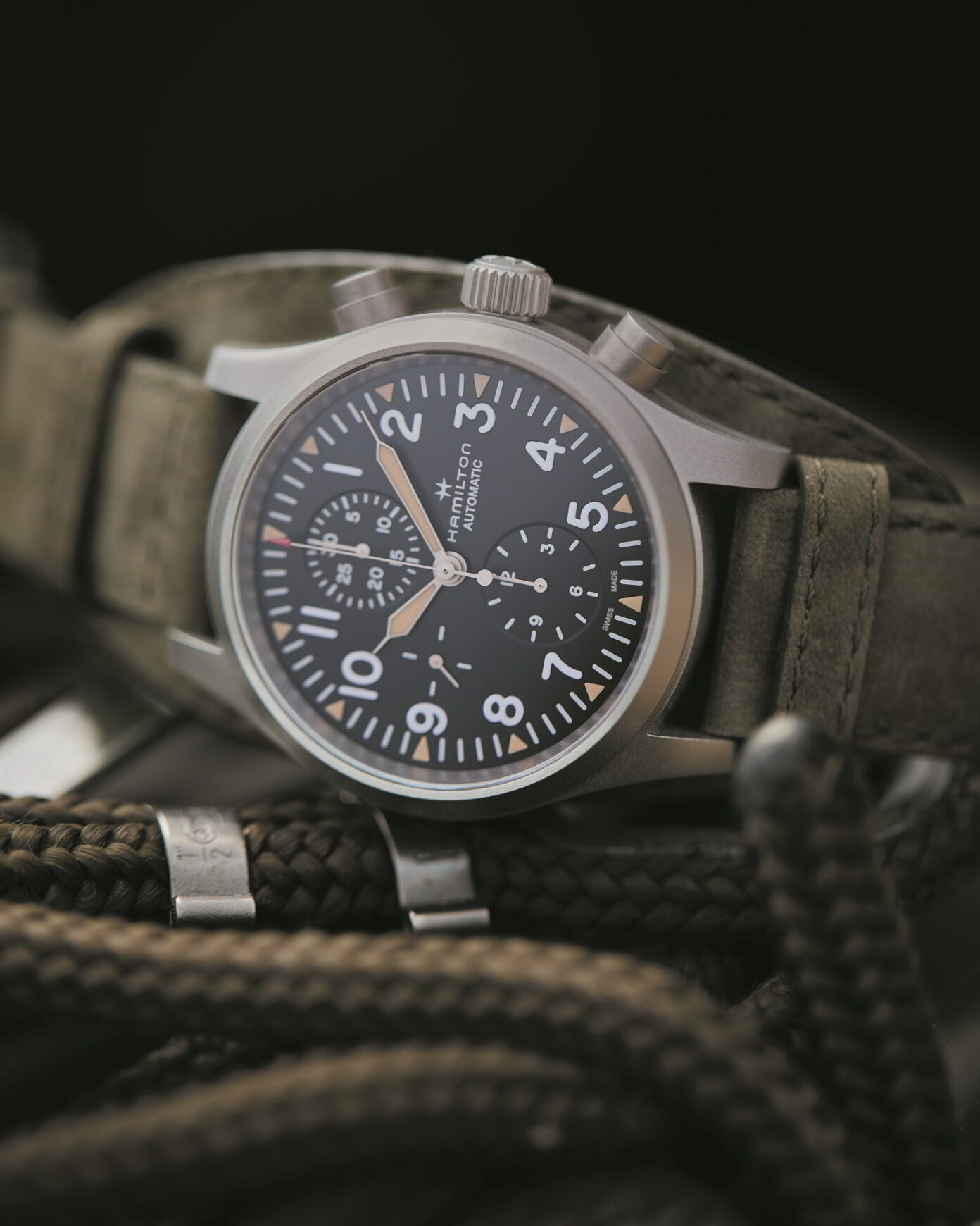 Hamilton Khaki Automatic Chronograph ผสานมรดกแห่งความคลาสสิกเข้ากับฟังก ...