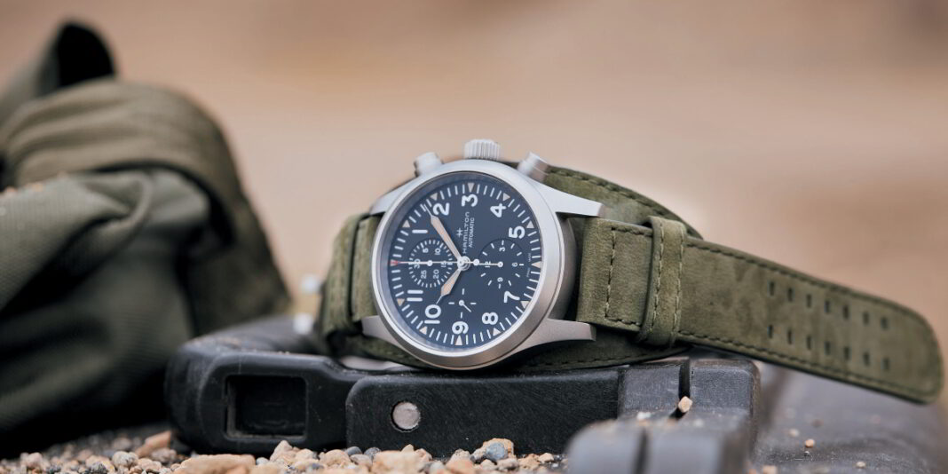Hamilton Khaki Automatic Chronograph ผสานมรดกแห่งความคลาสสิกเข้ากับฟังก ...