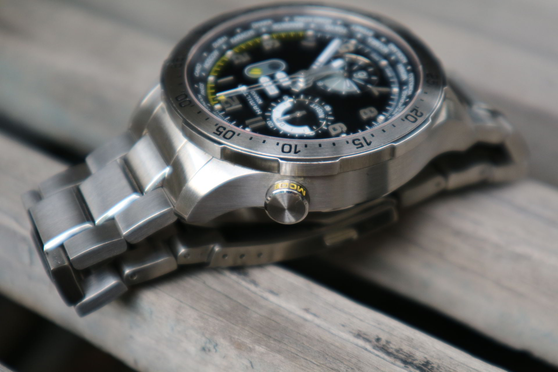 Hamilton Khaki Aviation Worldtimer Chrono