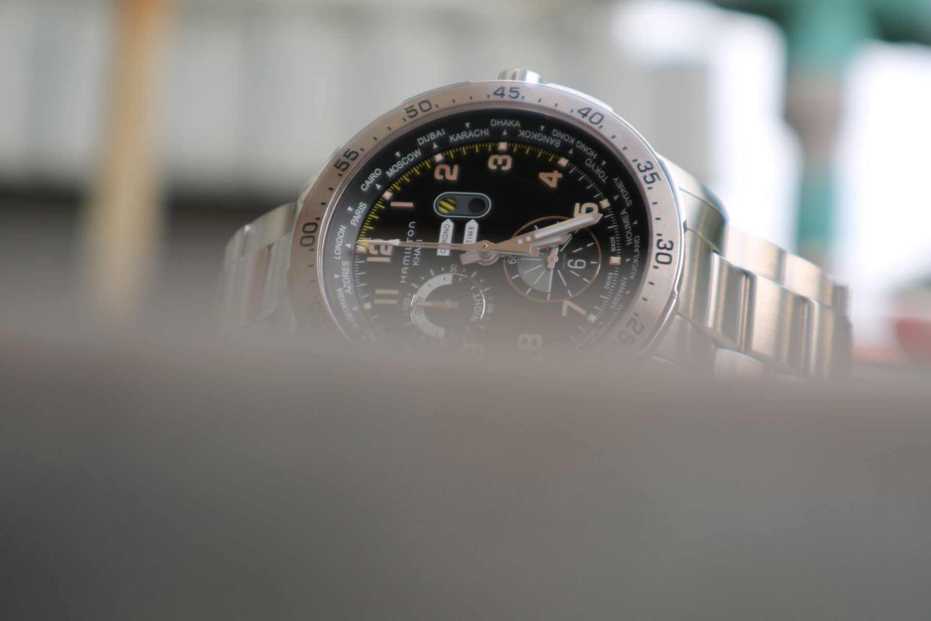 Hamilton Khaki Aviation Worldtimer Chrono