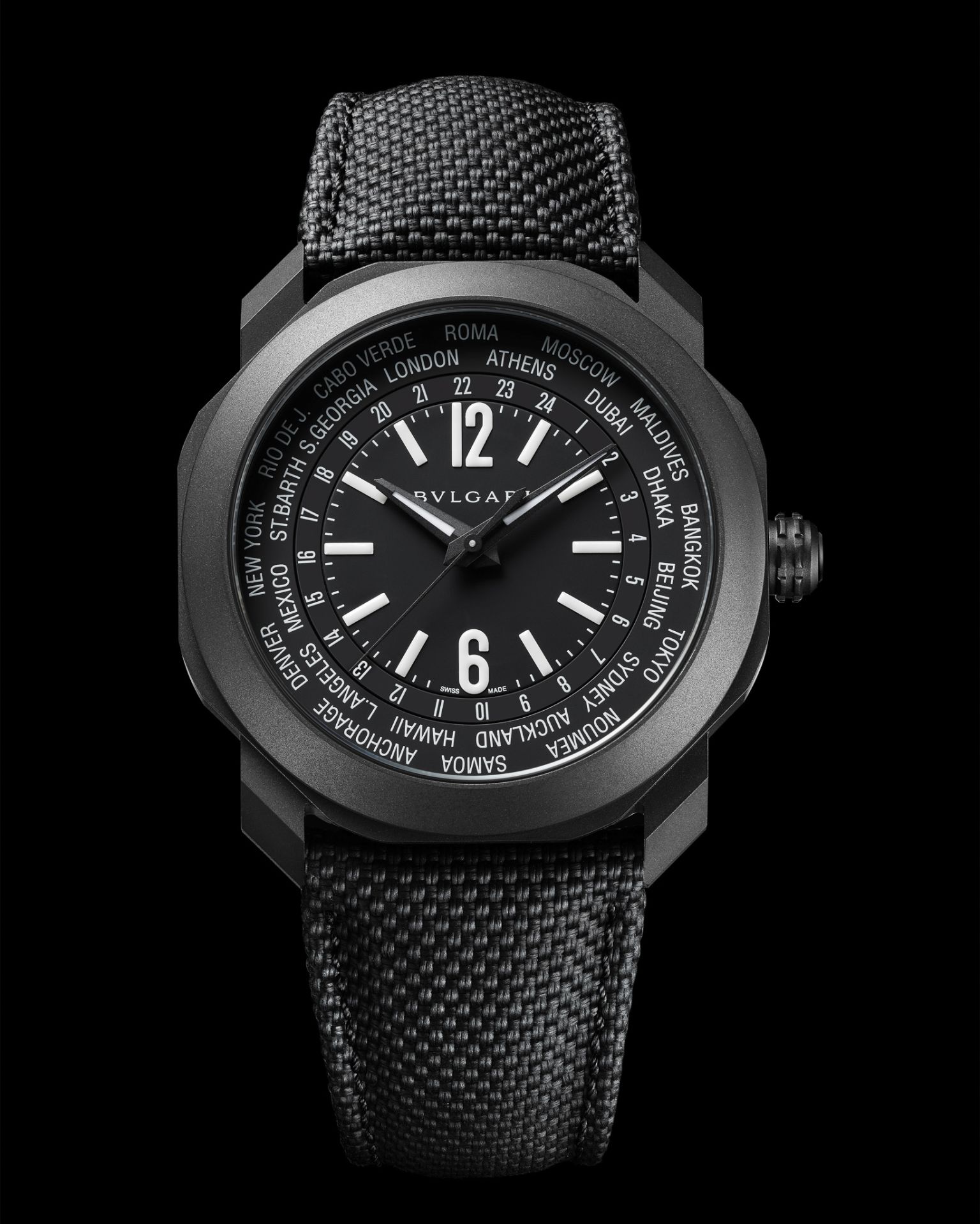 Bvlgari Octo Roma Worldtimer