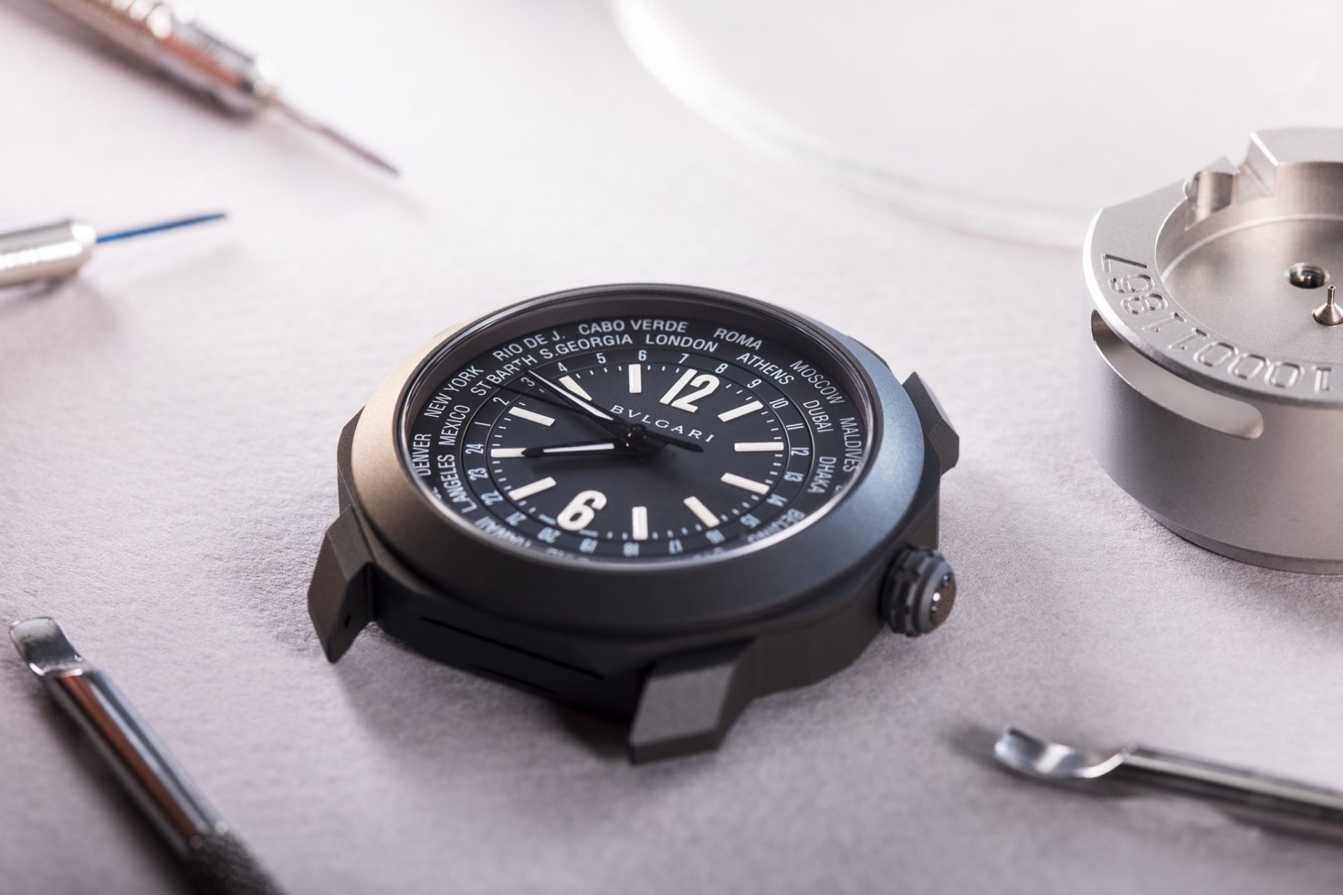 Bvlgari Octo Roma Worldtimer
