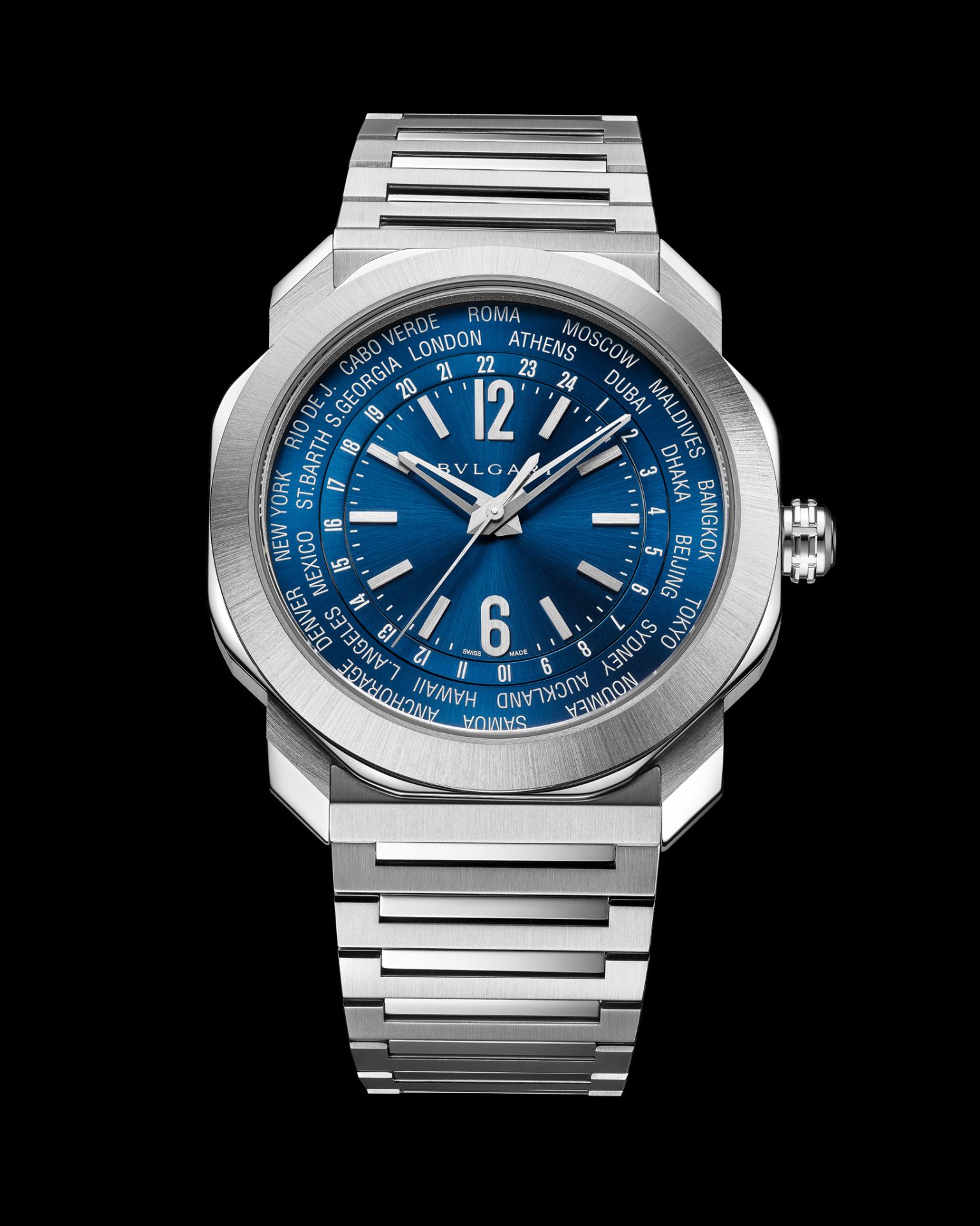 Bvlgari Octo Roma Worldtimer