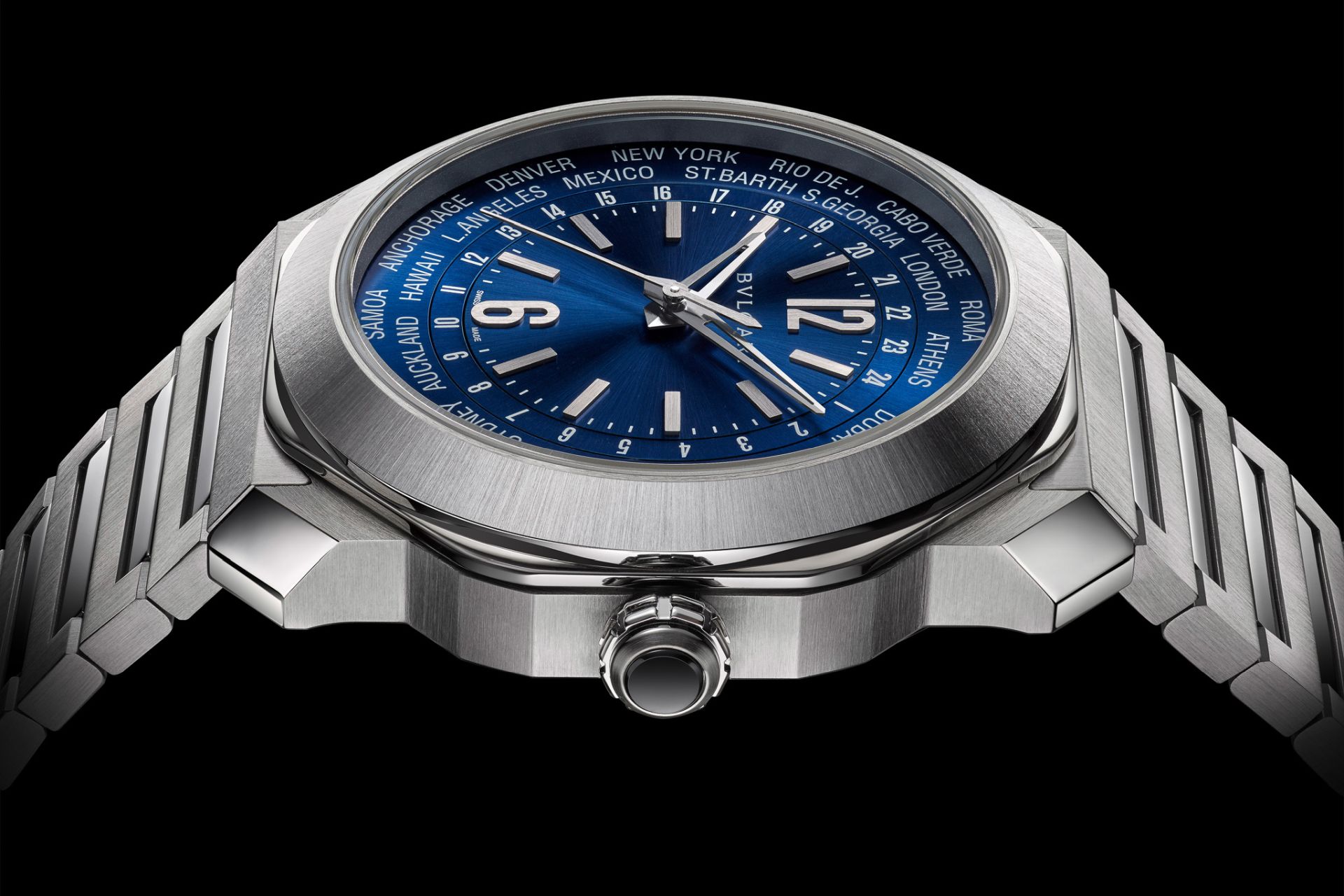 Bvlgari Octo Roma Worldtimer
