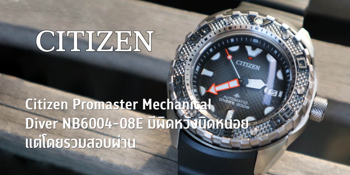 Citizen Promaster Mechanical Diver NB6004-08E