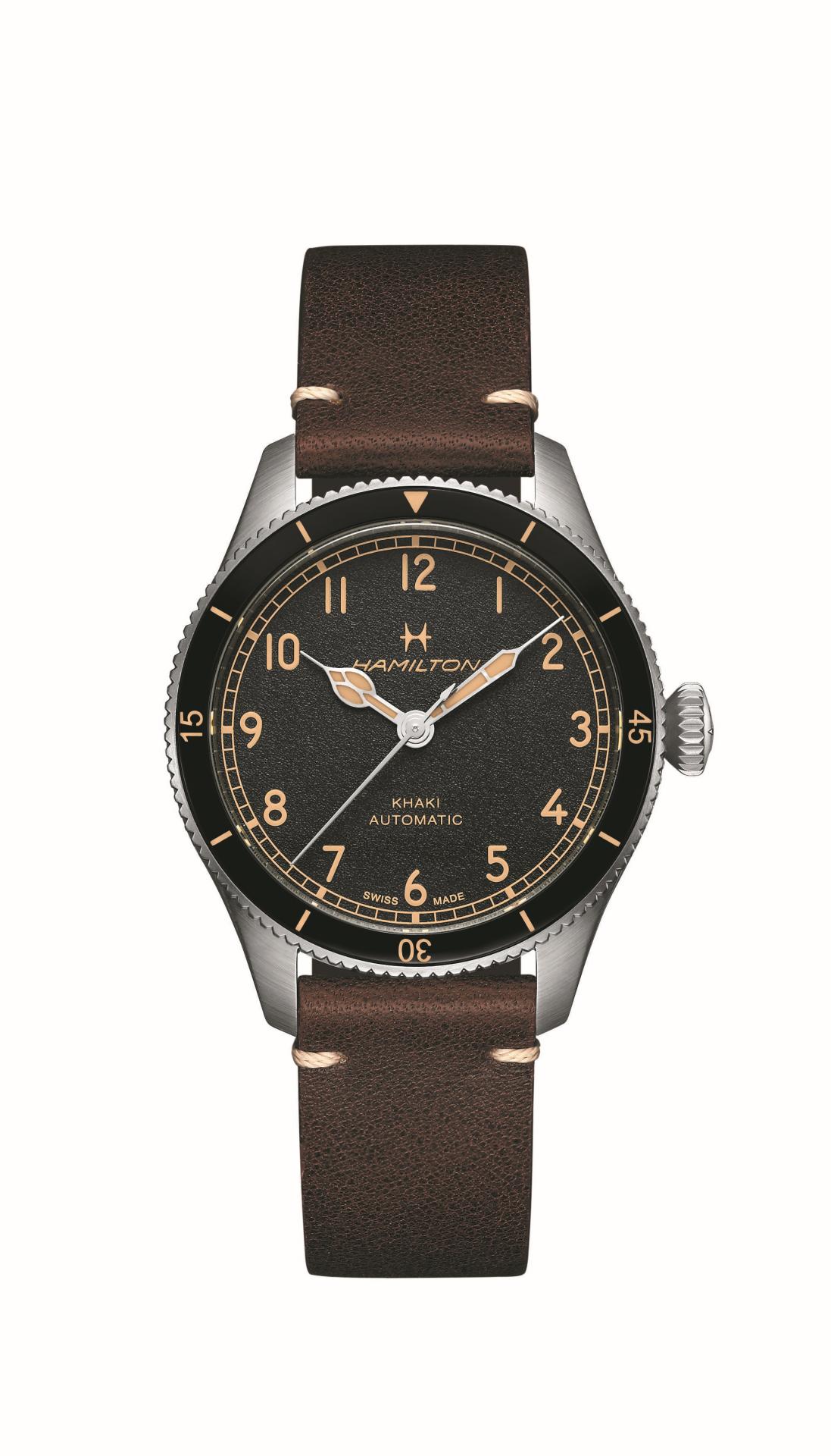 Hamilton Khaki Aviation Pilot Pioneer ย้อนความคลาสสิคกับกลไกไขลาน Hamilton Khaki Aviation Pilot Pioneer