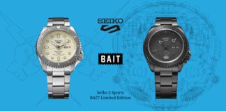 Seiko 5 Sports x BAIT