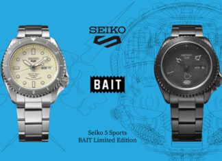 Seiko 5 Sports x BAIT