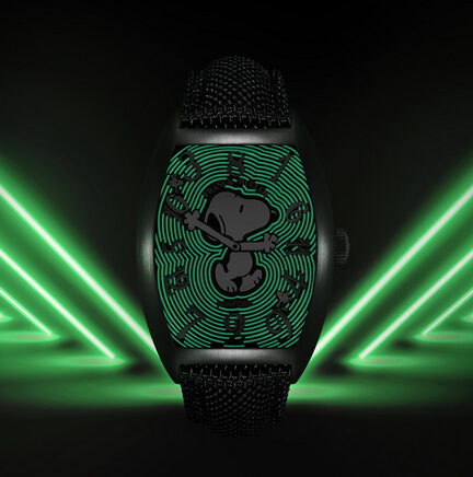 Franck Muller x Bamford Snoopy inspired Crazy Hours