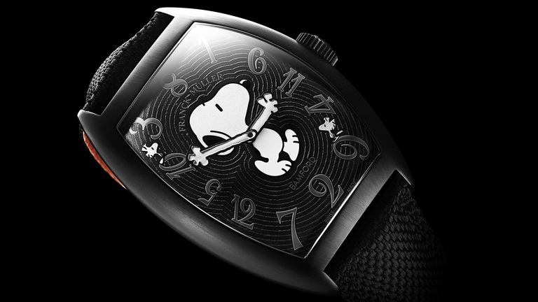 Franck Muller x Bamford Snoopy inspired Crazy Hours