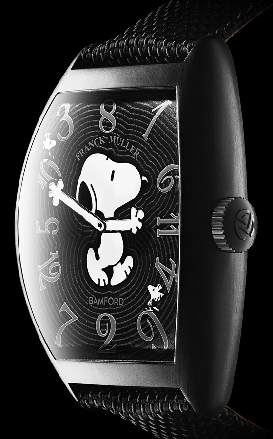 Franck Muller x Bamford Snoopy inspired Crazy Hours