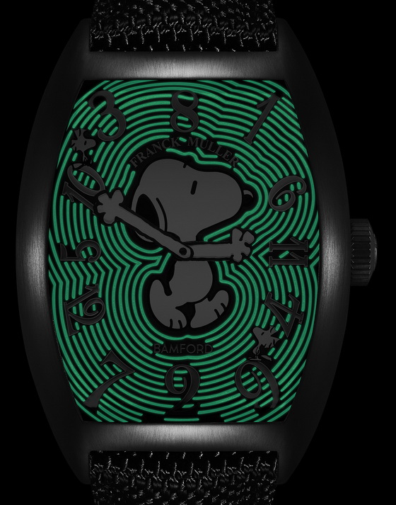 Franck Muller x Bamford Snoopy inspired Crazy Hours