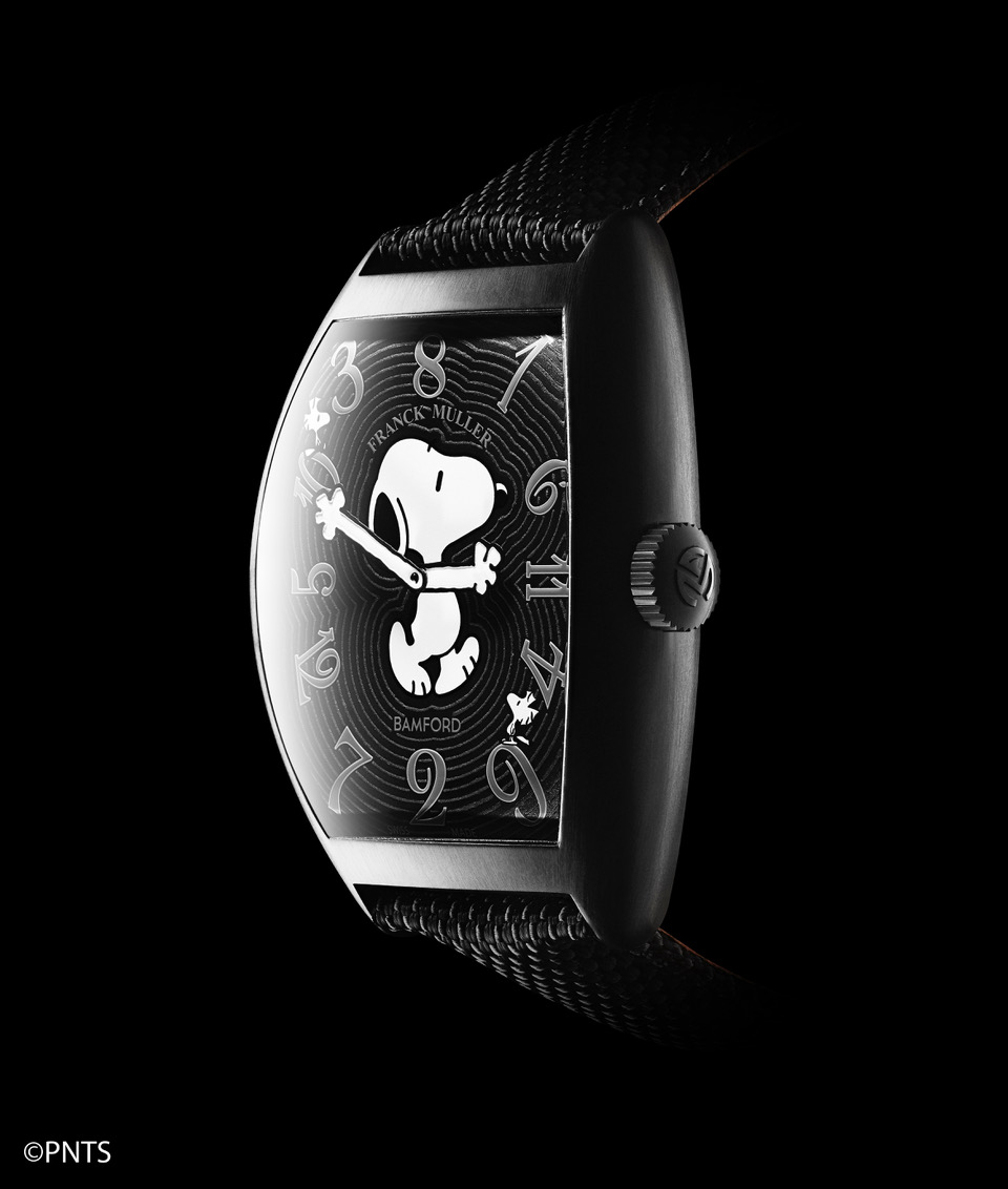 Franck Muller x Bamford Snoopy inspired Crazy Hours