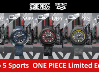 Seiko 5 Sports ONE PIECE Limited Edition