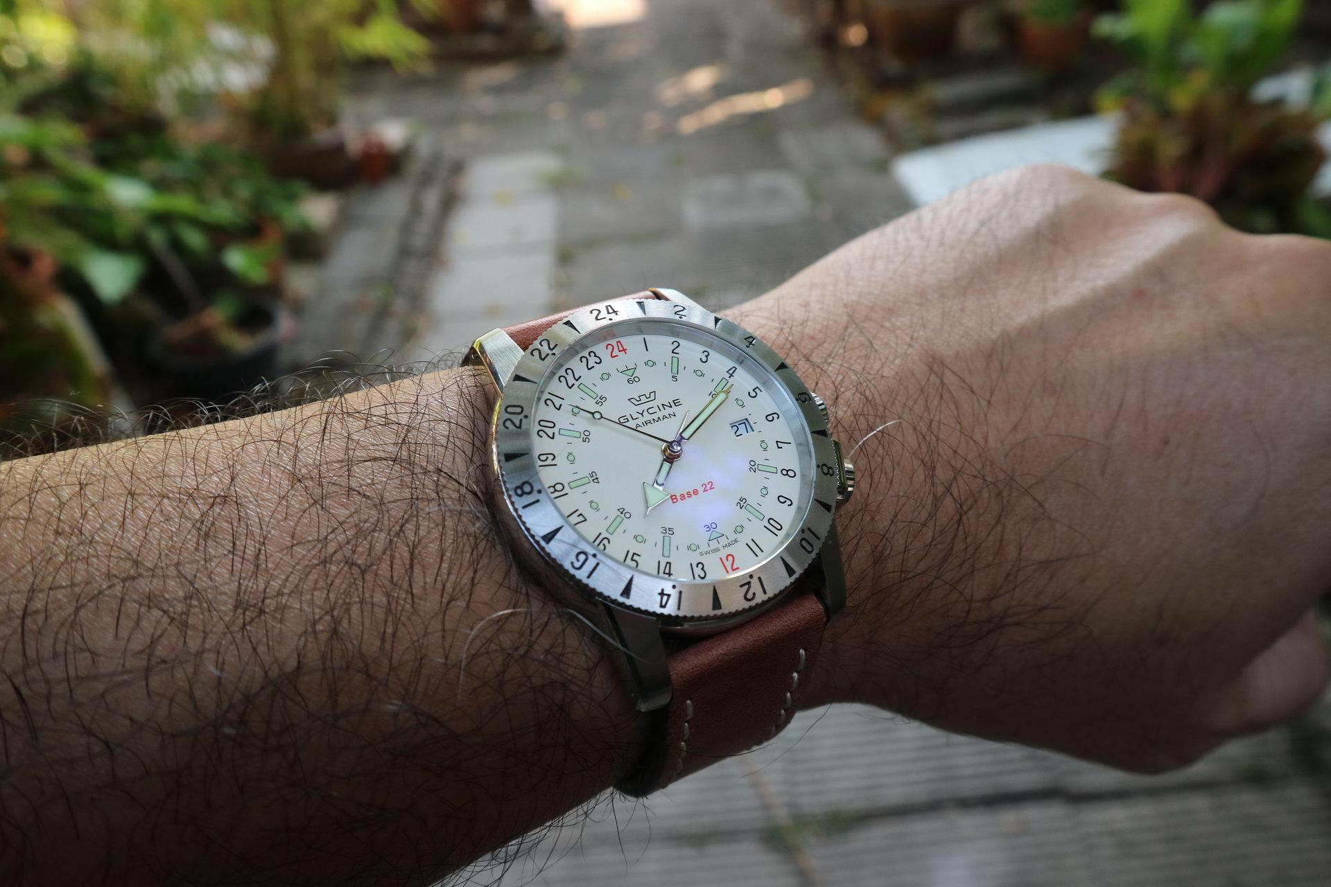 Glycine Airman Base 22 Purist สานต่อตำนานเดินวันละรอบจากรุ่นดั้งเดิม Glycine Airman Base 22 Purist