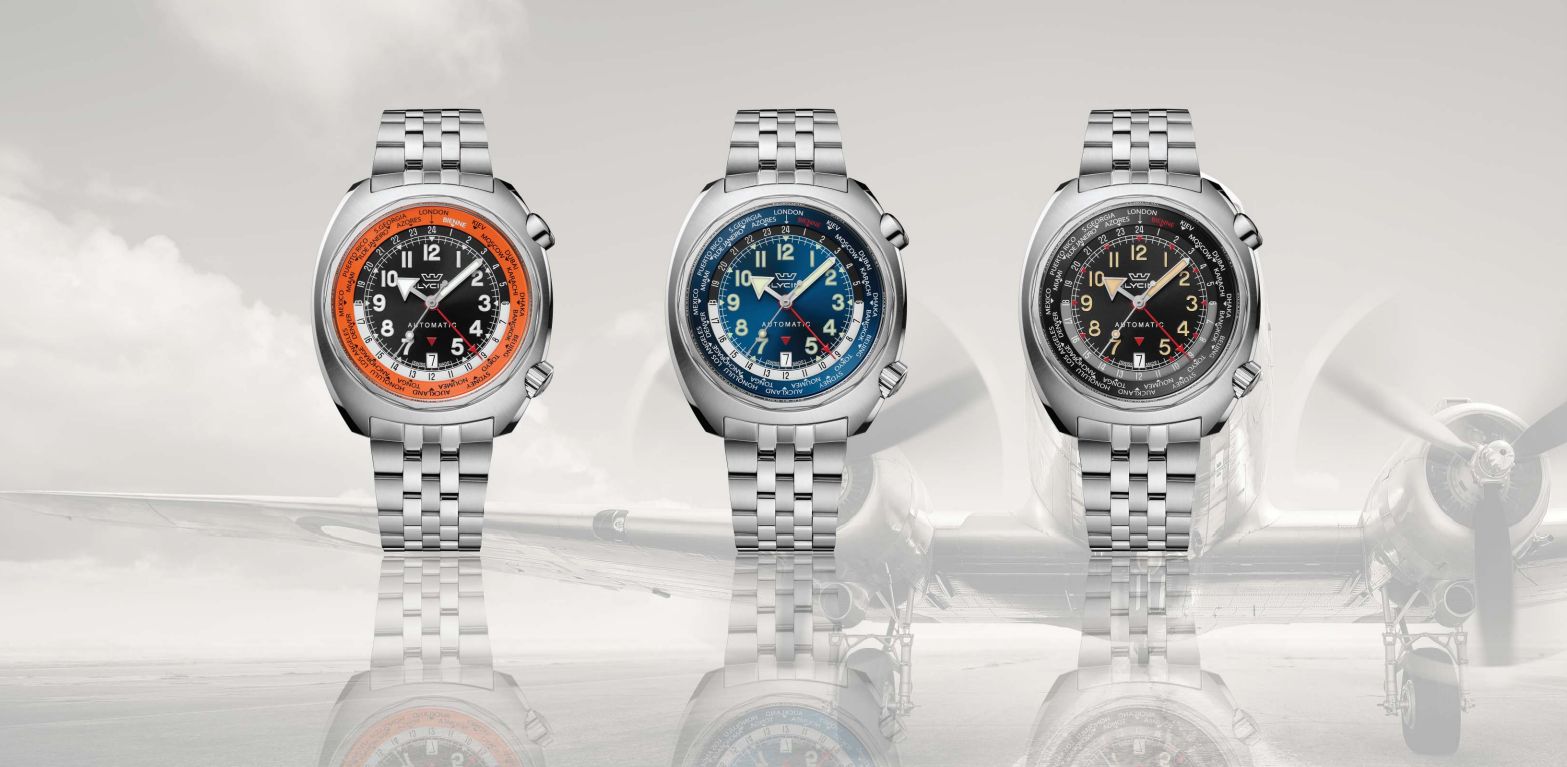 Glycine Airman SST Worldtimer