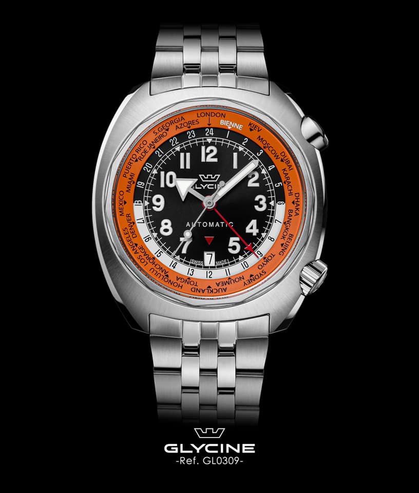 Glycine Airman SST Worldtimer