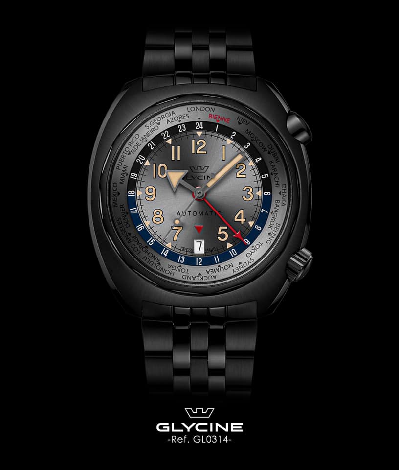 Glycine Airman SST Worldtimer