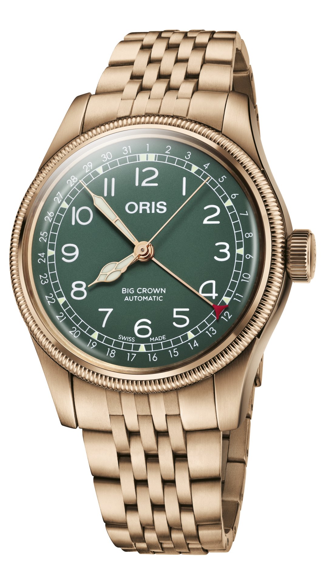 Oris Big Crown Pointer Date Bronze