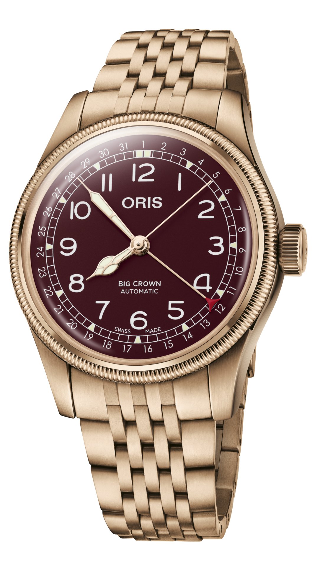 Oris Big Crown Pointer Date Bronze