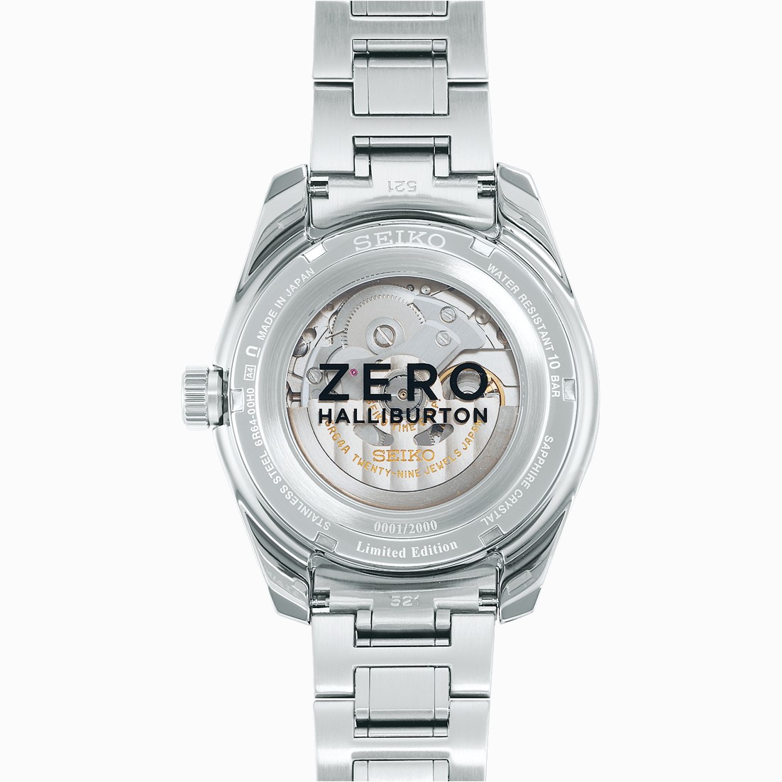 Seiko Presage Sharp Edged X Zero Halliburton