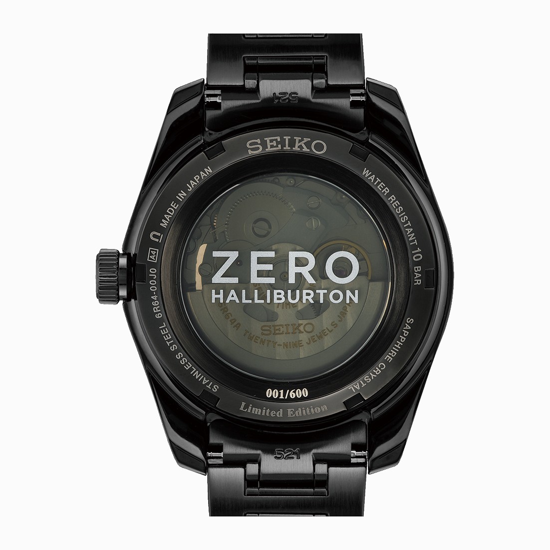 Seiko Presage Sharp Edged X Zero Halliburton