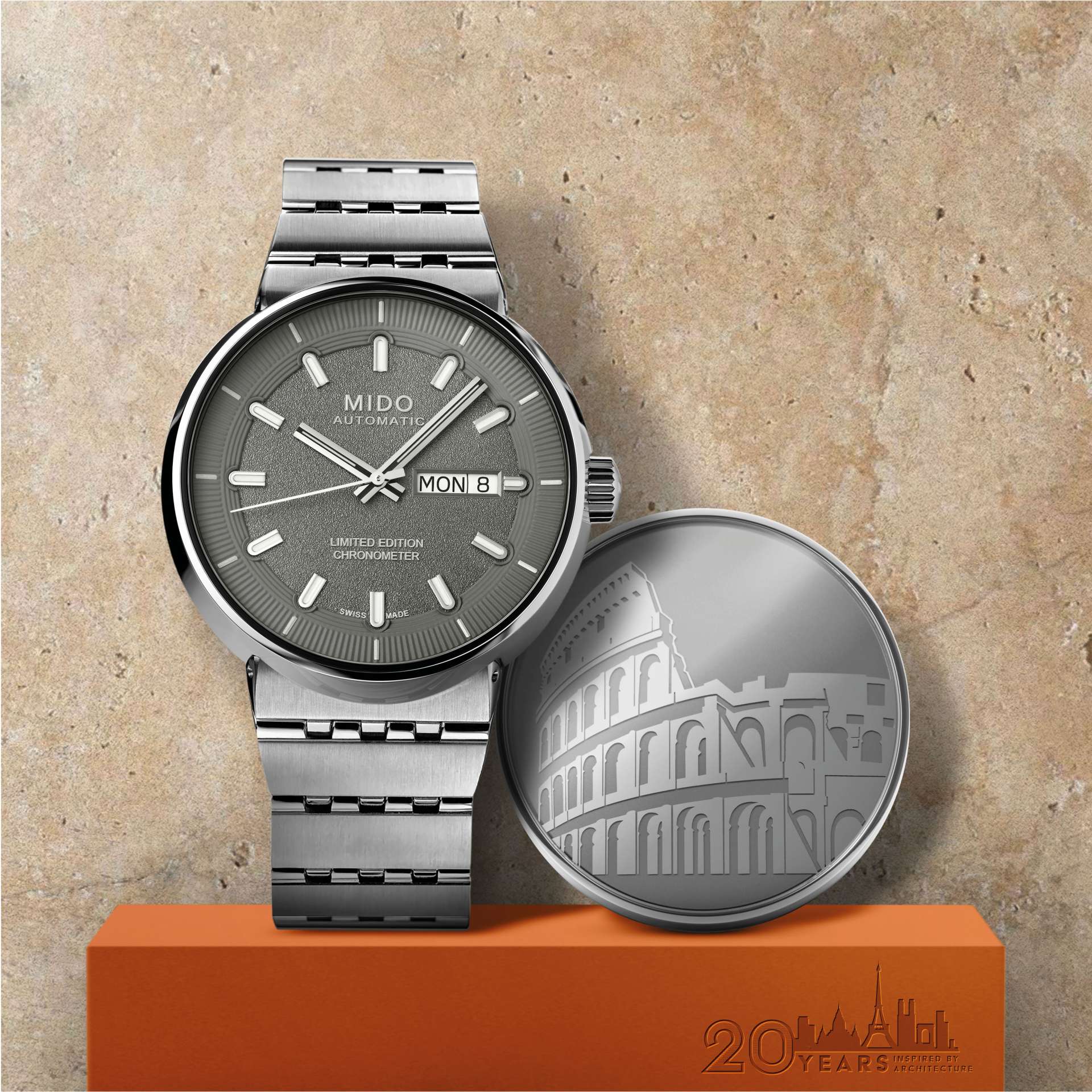 Mido All Dial 20 Years Inspired by Architecture Mido All Dial 20 Years Inspired by Architecture