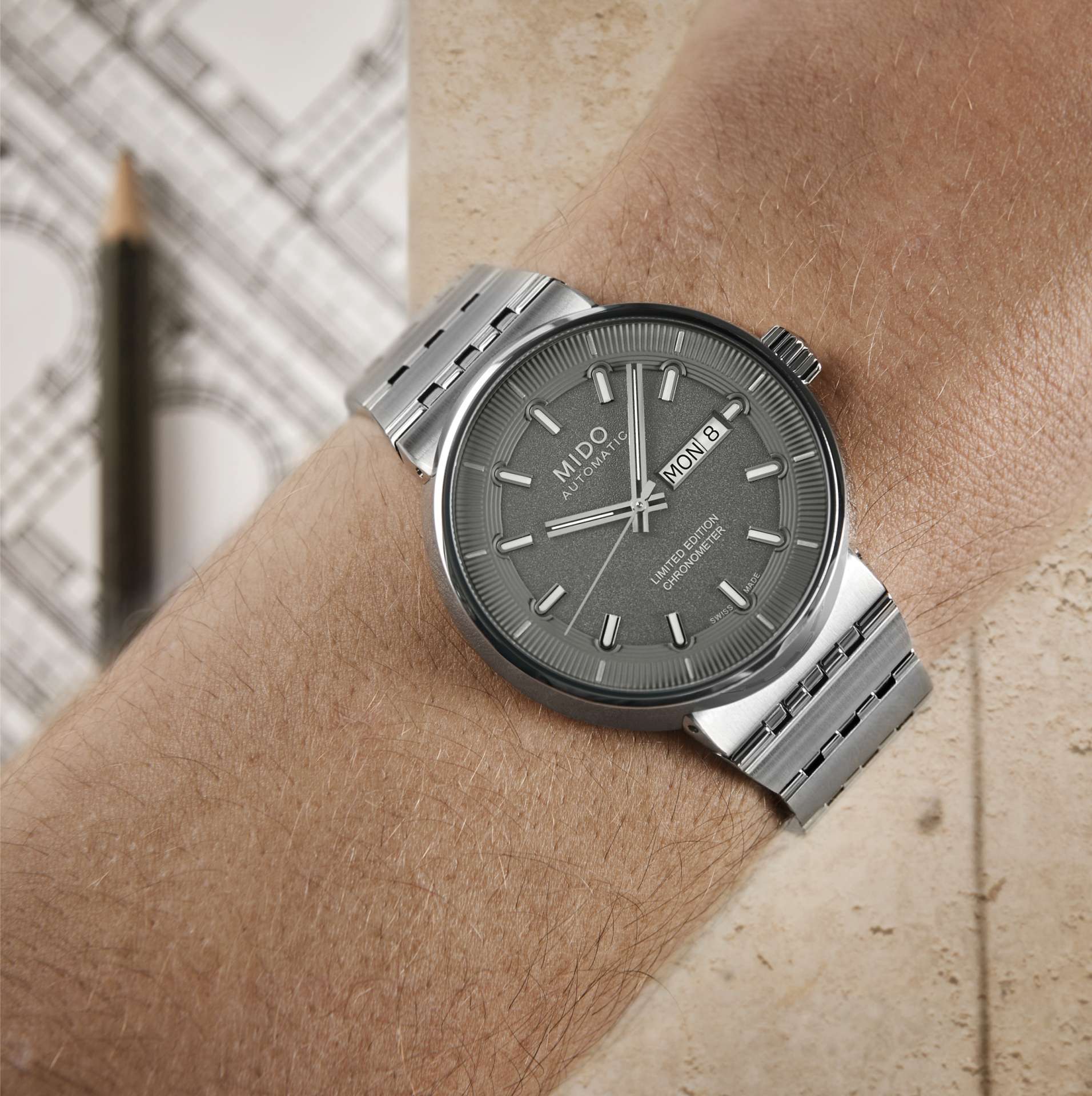 Mido All Dial 20 Years Inspired by Architecture