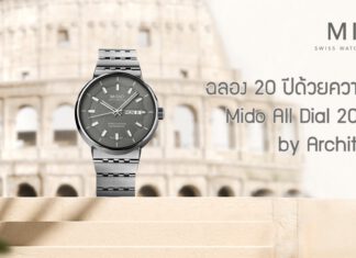 Mido All Dial 20 Years Inspired by Architecture