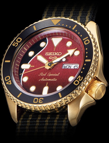 Seiko 5 Sports x Brian May Red Special SRPE83K1