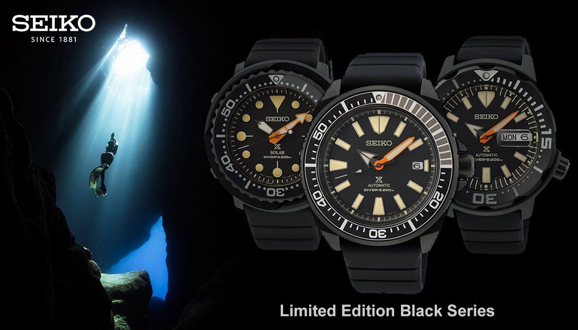 Seiko Prospex Black Series
