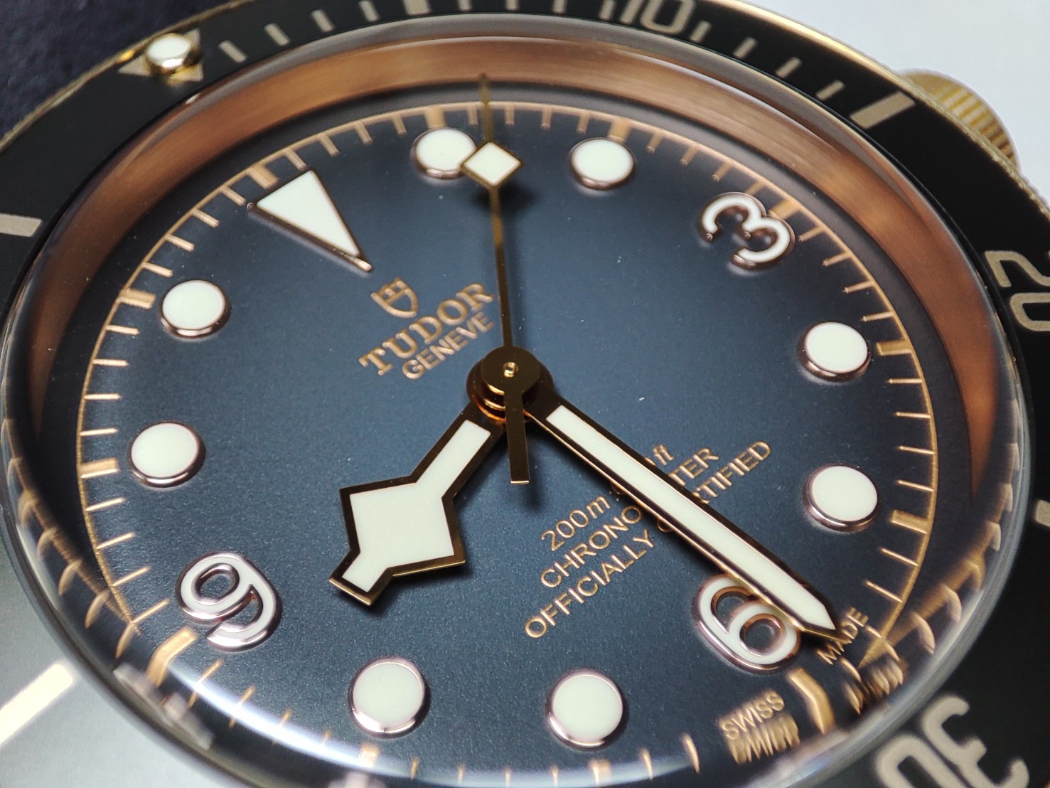 Tudor Heritage Black Bay Bronze Slate-grey Dial