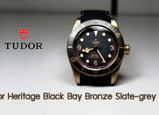 Tudor Heritage Black Bay Bronze Slate-grey Dial