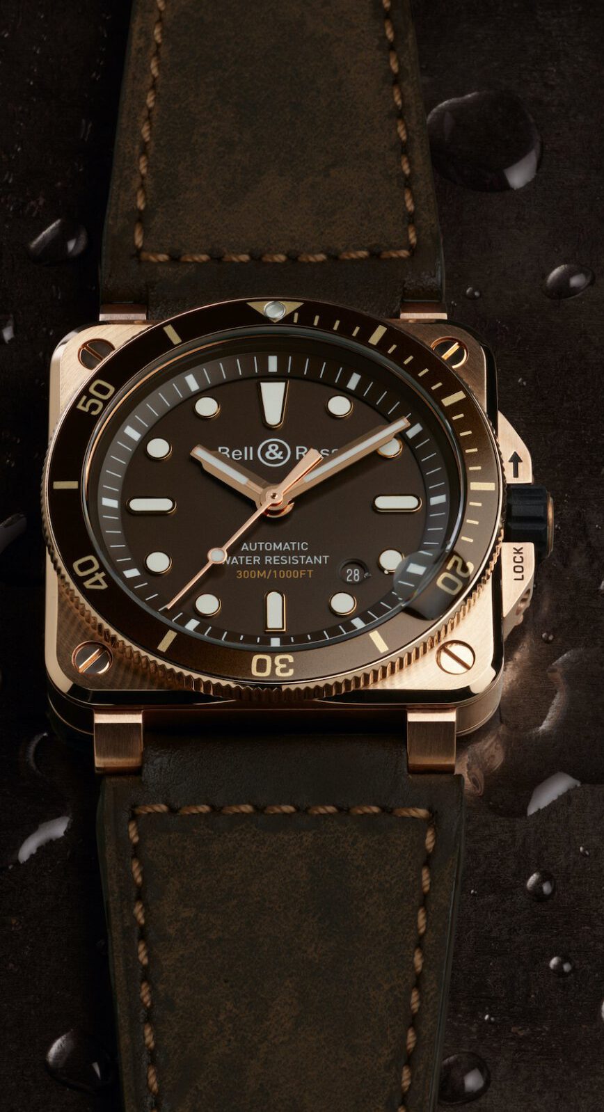 Bell and Ross BR03-92 Diver Brown Bronze