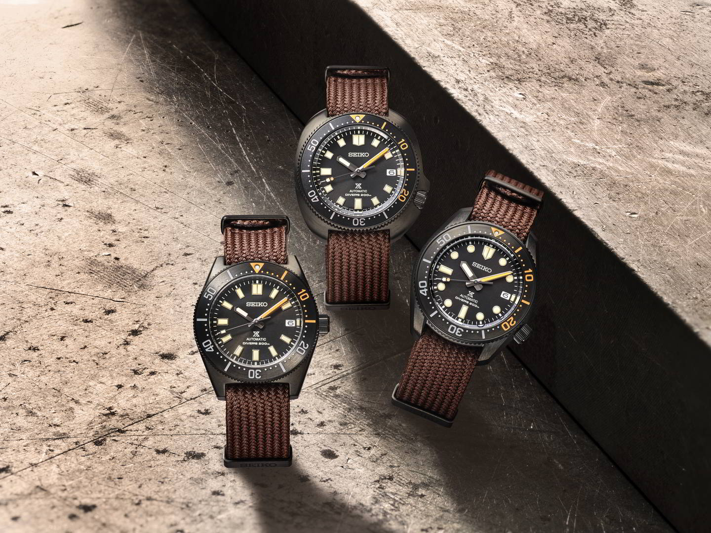 Seiko Prospex The Black Series 2002 สะท้อนความงามใต้ท้องทะเลยามค่ำคืน Seiko Proepex The Black Series 2002