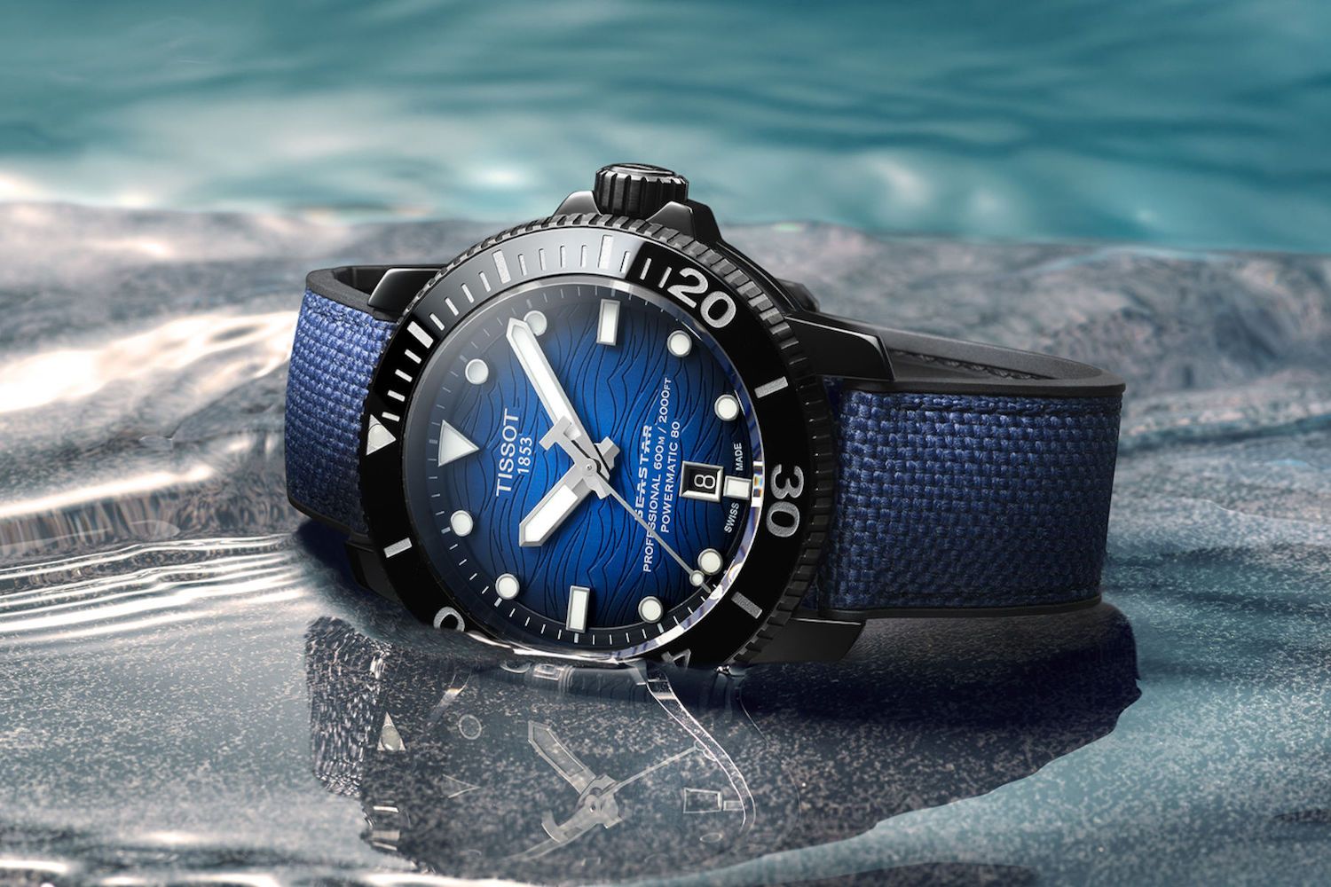 Tissot Seastar 2000 Professional เพิ่มสีสันใหม่สำหรับคนรักนาฬิกาดำน้ำ Tissot Seastar 2000 Professional
