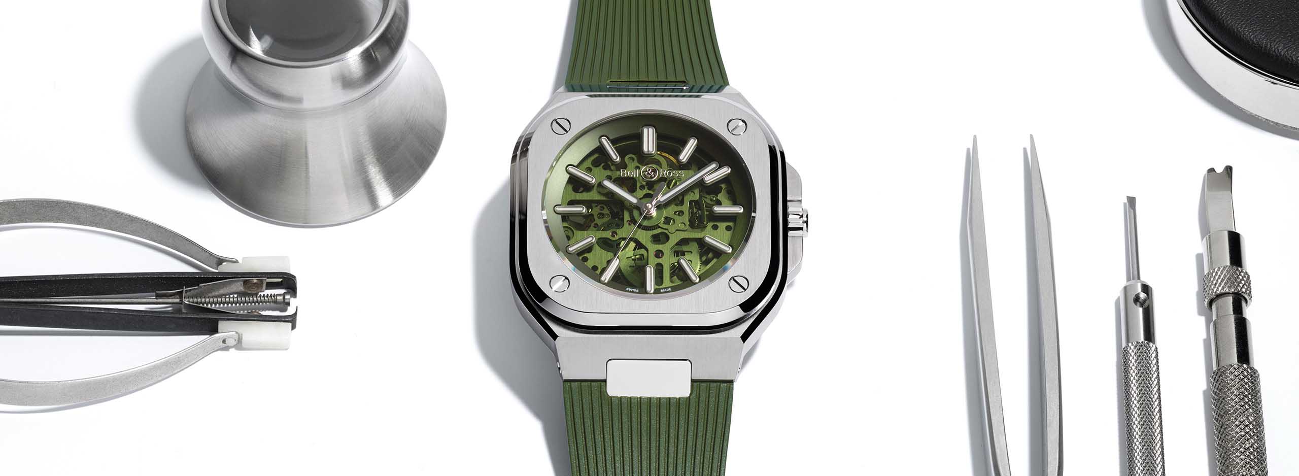 Bell and Ross BR 05 Skeleton Green