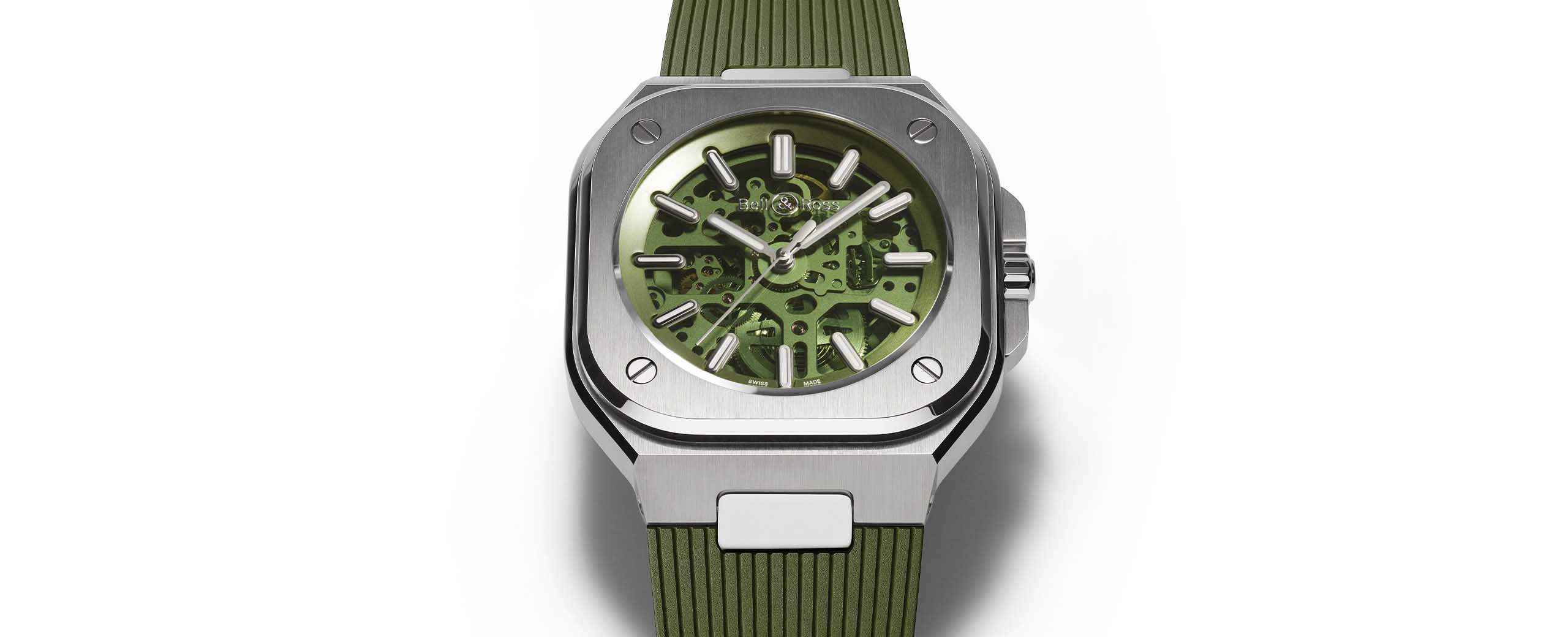Bell and Ross BR 05 Skeleton Green
