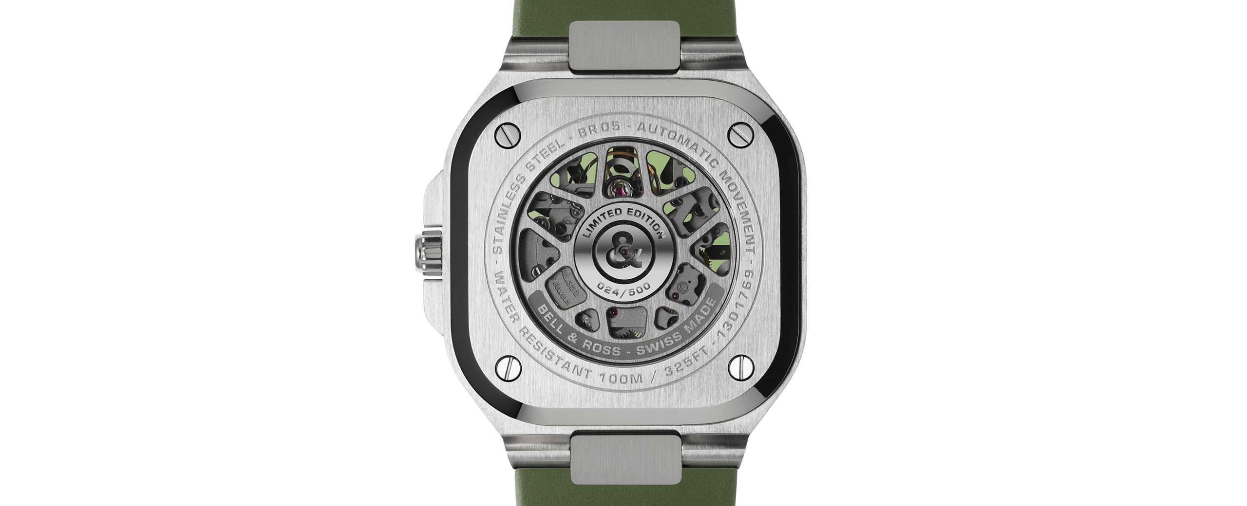 Bell and Ross BR 05 Skeleton Green