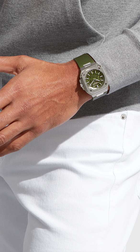 Bell and Ross BR 05 Skeleton Green