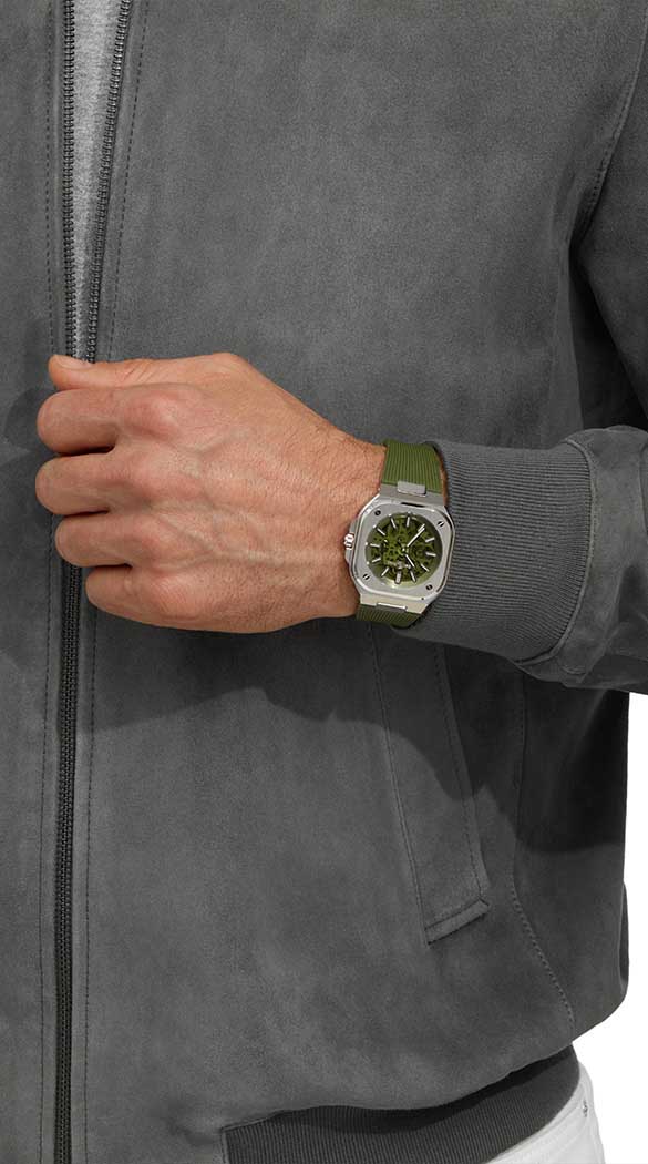 Bell and Ross BR 05 Skeleton Green