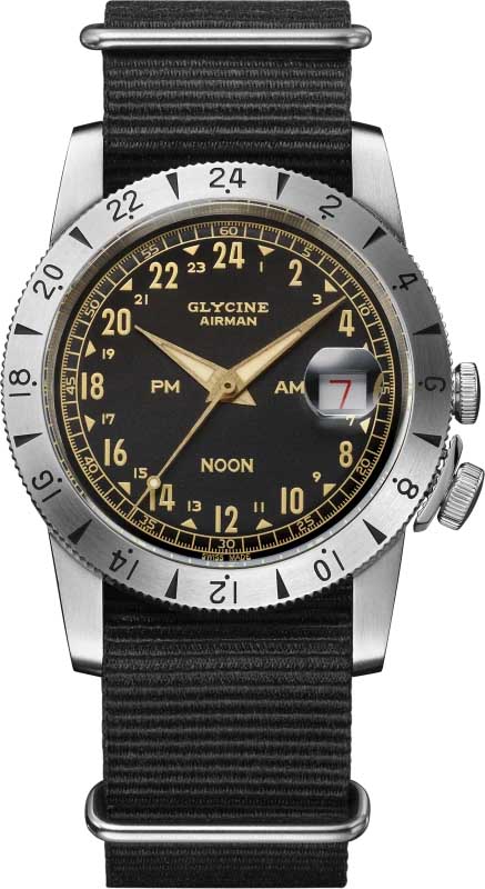 Glycine Airman Vintage Noon 40 Purist