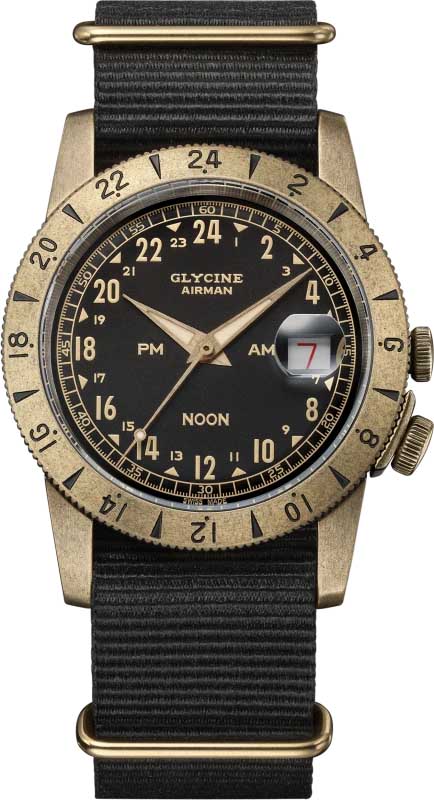 Glycine Airman Vintage Noon 40 Purist