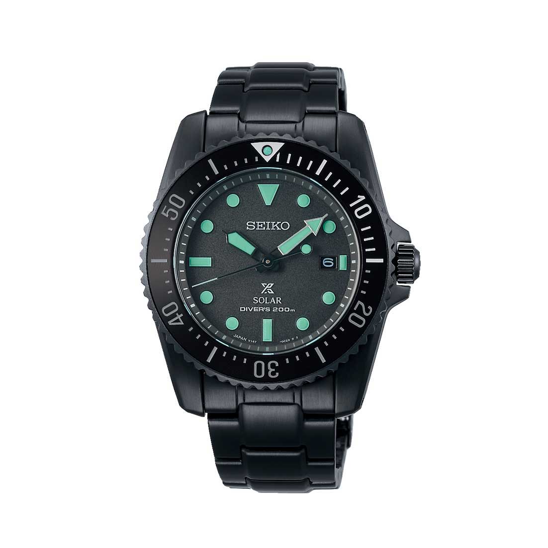 Seiko black solar outlet