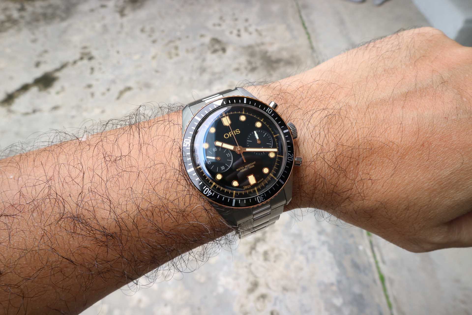 Oris Divers Sixty-Five Chronograph