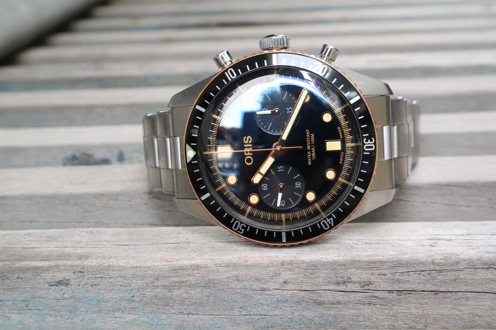 Oris Divers Sixty-Five Chronograph