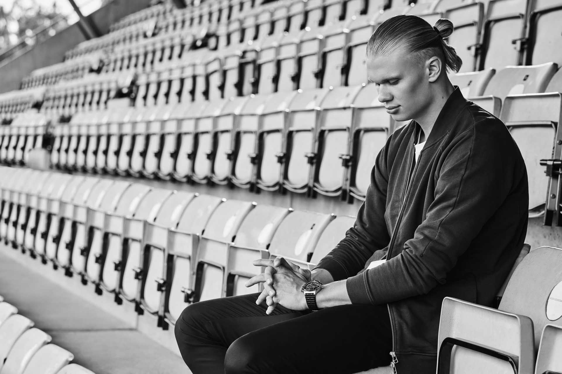 Breitling เปิดตัว Erling Haaland เป็น All-Star Squad คนใหม่ Breitling Erling Haaland All-Star Squad